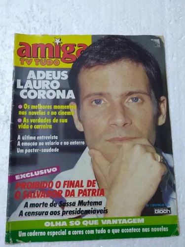 revista amiga & novelas: LAURO CORONA