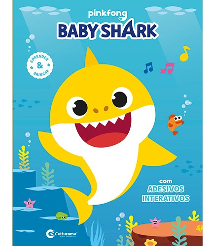 Livro Livrao Baby Shark: Atividades Para Aprender E Brincar