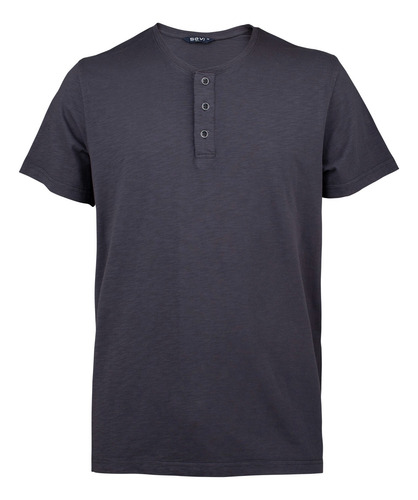 Polera Algodon Botones