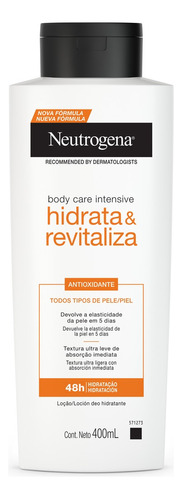 Hidratante Corporal Hidrata E Revitaliza Body Care Intensive 400ml Neutrogena