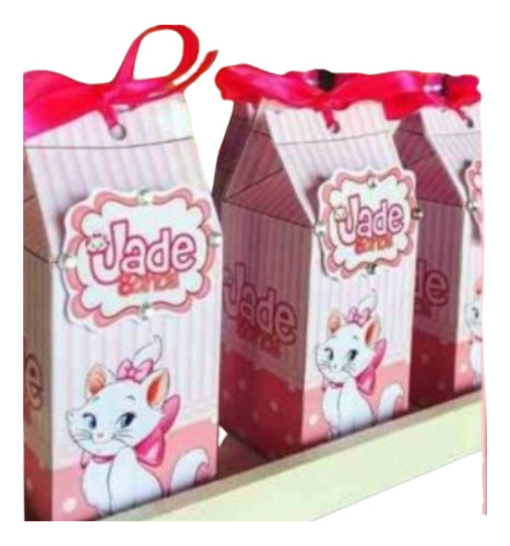 Cajitas Milk Box De La Gatita Marie X 10 Unidades 