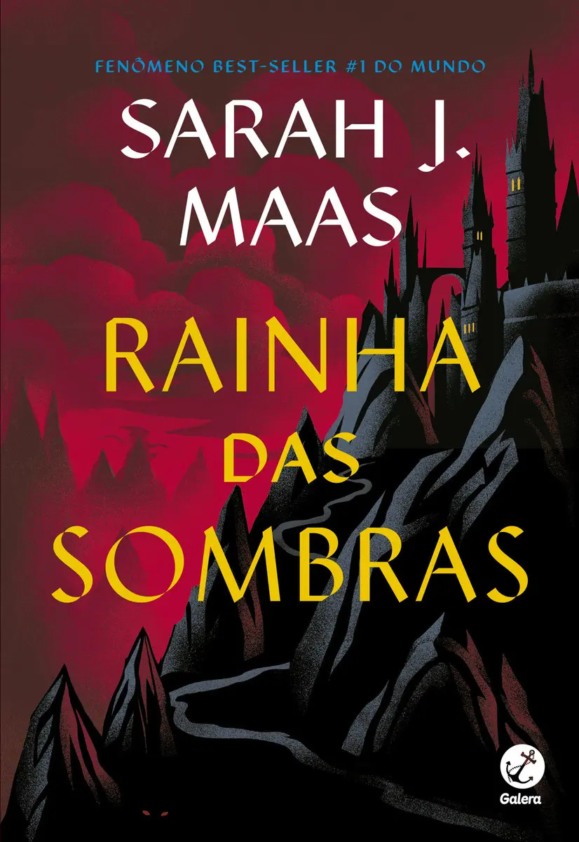 Livro Trono de vidro: Rainha das sombras (Vol. 4), de Maas, Sarah J.. Editorial GALERA RECORD, tapa mole, en português
