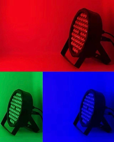Canhão Par Led 54 Leds Rgbw 3w Triled Dmx Refletor Strobo
