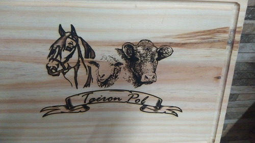Imagen 3 de 5 de Tablas De Asado Grabadas