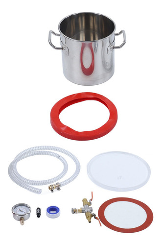 Cámara De Vacío Para Resina De Gel De Sílice De Acero Inoxid