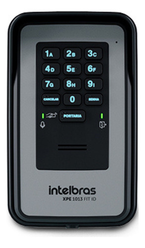 Porteiro Eletrônico Intelbras Rfid Xpe 1013 Fit Id 12v Cinza