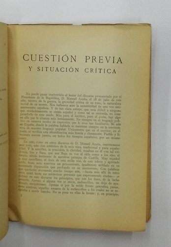 Hora De España Revista Mensual Xx (Usado)