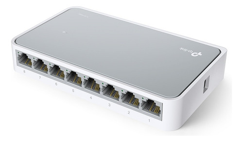 Switch De Red Tp-link 8 Puertos 10/100mbps No Administrables