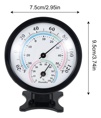 Pequeño Termohigrómetro Medidor Monitor Temperatura Y