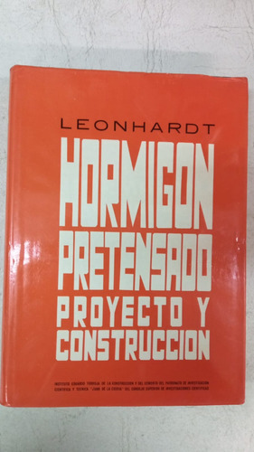 Hormigon Pretensado - Leonhardt 