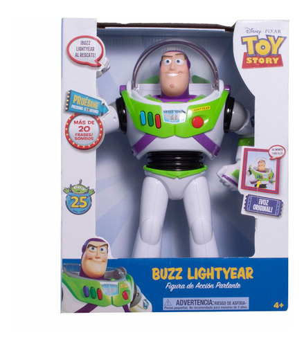 Muñeco Buzz Lightyear Parlante De Juguete Disney Toy Story