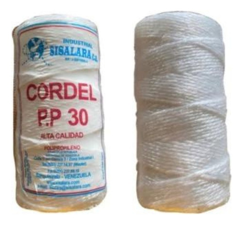 Cordel Mecatillo Pp30 Alta Calidad 375gramos Pack X 2