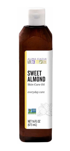 Aceite De Almendras Aura Cacia, 4onzas, 16 Onza, Almendra Du