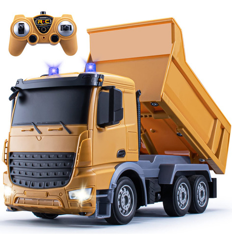 Ticttga Kids Rc Truck Para Ninos De 5 Anos Camiones De Const