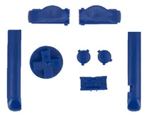 Comprar Set Botones Color Azul Solido Para Game Boy Advance Gba