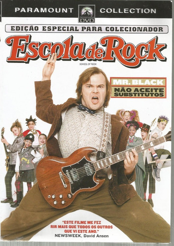 Dvd - Escola De Rock - Mr. Black - Especial P/ Colecionador (Usado)