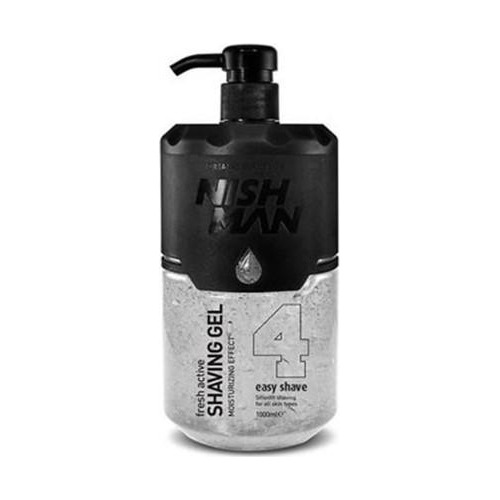 Shaving Gel Nishman Easy Shave 4 Silver Gel De Afeitar