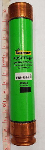 Imagen 2 de 6 de Frs-r-60 Bussmann Fusible 60a 600v