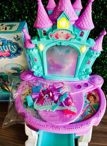 Tocador De Juguete De Luz Y Sonido Princesa Agua/morado