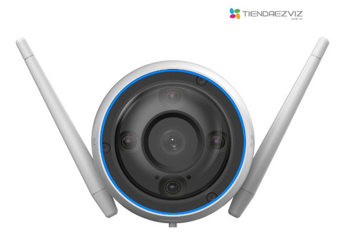 Camara Ezviz H3 3k 5mp Wifi Exterior Intelig Audio Color 24h