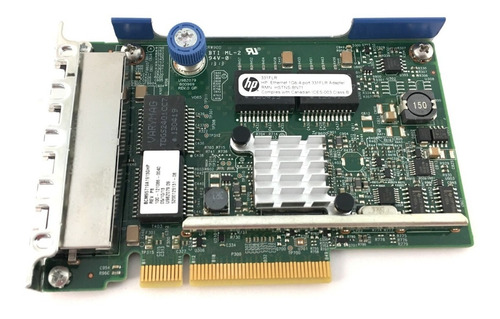 Placa De Rede Quad Port Hp 331flr 1gb Gigabit 4 Portas Pci