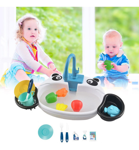 Fregadero De Cocina Juguetes Con Agua Corriente Fregadero