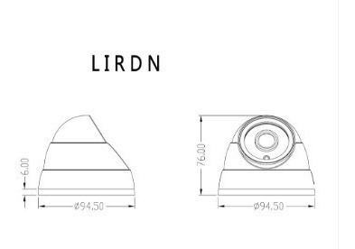 Imagen 6 de 10 de Camara Seguridad Longse Ip Domo 4mpx Ip66 Longse Hd Ir 20m