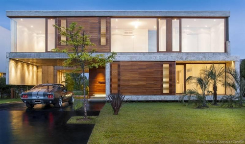 Imagen 9 de 16 de Casa Racionalista Al Lago En Cabos Nordelta