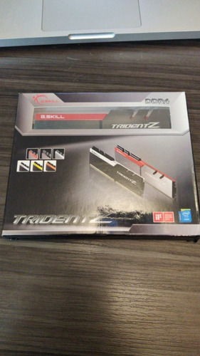 Imagem 1 de 2 de Memória Ram G.skill Tridentz 16gb Ddr4 3200mhz Cl16 (2x 8gb)