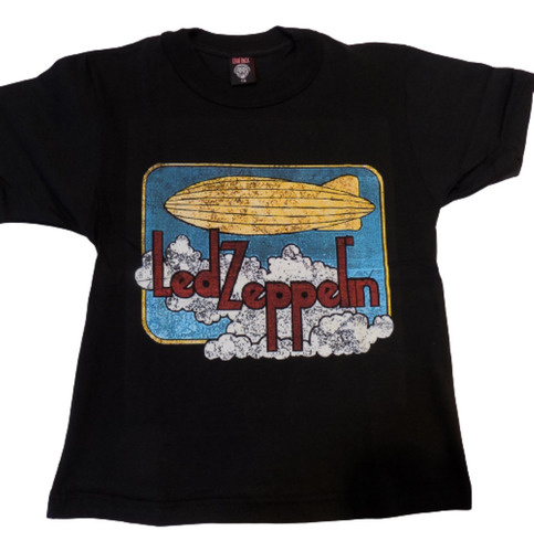 Remeras Niños Led Zeppelin Vs Modelos Rockería Que Sea Rock 