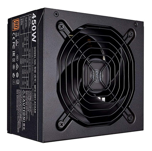 Fuente De Poder 450w Cooler Master 80plus Mpx-4501-acaab-us