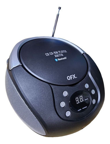Grabadora Qfx Cd /bluetooth /radio Amfm /auxiliar /audífonos