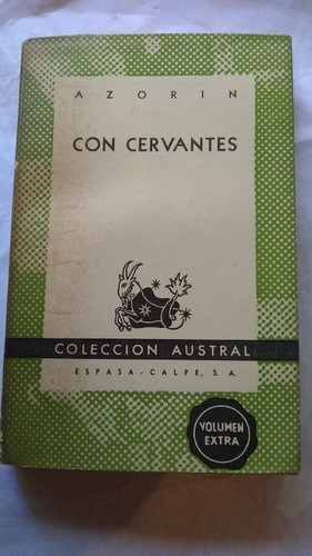 Azorin - Con Cervantes (coleccion Austral)c313