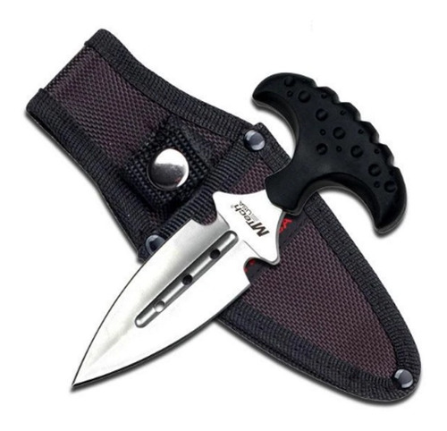 Mini Cuchillo Táctico Push Dagger Tipo T Doble Filo Mtech