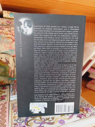 El Genio Femenino, Melanie Klein Julia Kristeva (Usado)