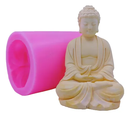 Moldes De Silicona Para Velas De Diseño De Buda (buddha-16)