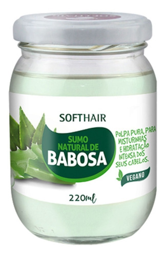 Sumo Natural De Babosa Vegano Softhair 220 G