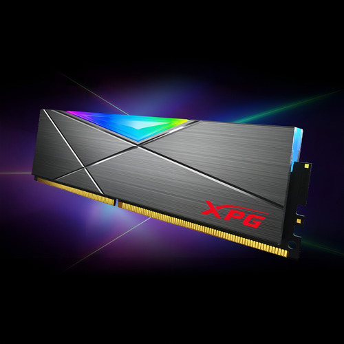 Memoria RAM Spectrix D50 gamer color blanco 16GB 2 XPG AX4U320038G16A-DW50