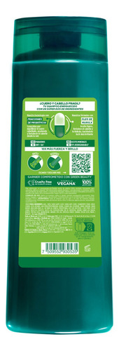 Shampoo Garnier Fructis Probióticos Fuerza 350 ml