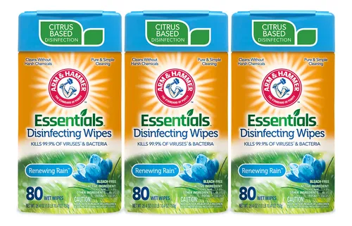 Toallitas Desinfectantes Arm & Hammer Essentials, Paquete De