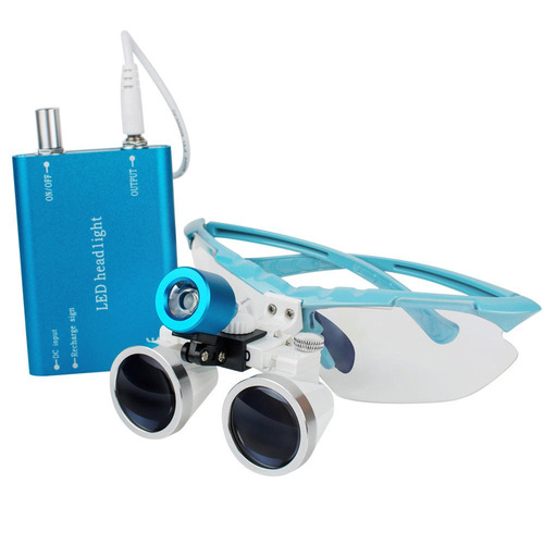 Gafas Lupa 3.5x420 Quirurgico Con Led