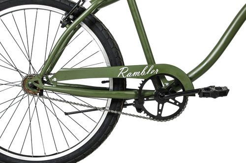 Bicicleta De Paseo Topmega Rambler Playera R26 Verde R26