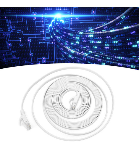 Cable Ethernet Plano Categoría 6 Red Gigabit De Alta Velocid