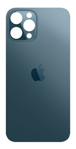 Tapa Cristal Trasero Apple iPhone 12 Pro Color Azul Pacifico