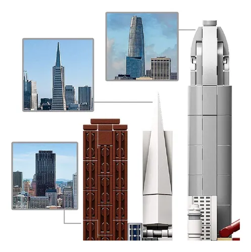 Set Lego Architecture San Francisco 565 Piezas