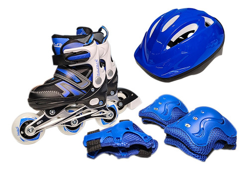 Kit Patines Semiprofesionales Blades + Casco Y Protección