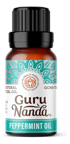 Aceite Esencial Peppermint Oil  Aromaterapia Guru Nanda