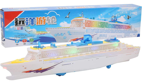 Juguete Universal Luminous Yacht, Barco, Regalo Para Niños