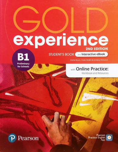 Gold Experience 2ed B1 Student's Book & Interactive Ebook Wi