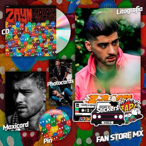 Zayn Malik Cd Nobody Is Listening Fan Pack